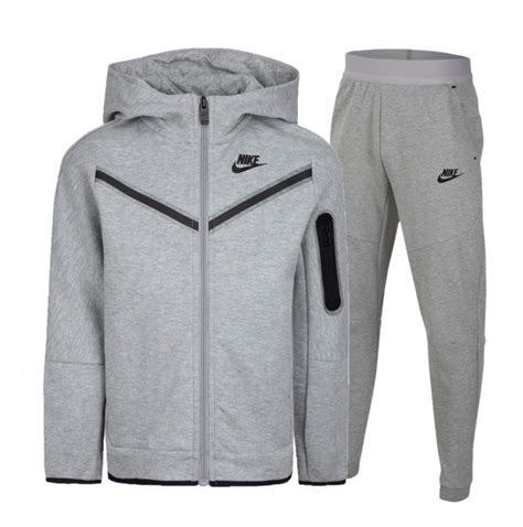 nike 890257 grijs sportswear tech fleece meisjesbroek